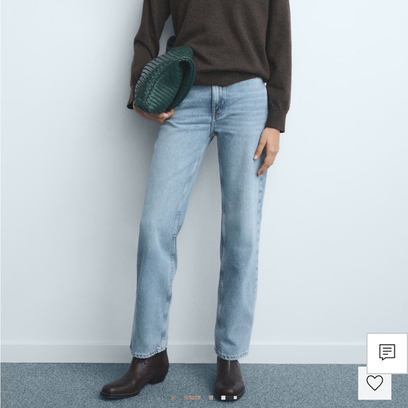 Mango Denim - Matilda mango women’s jeans size 2